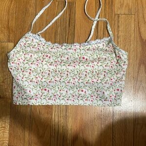 forever 21, floral swim top, (small), never worn